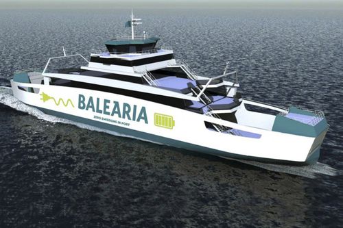 Ro-Pax passenger ferry - Balearia - Armon Shipyards - hybrid
