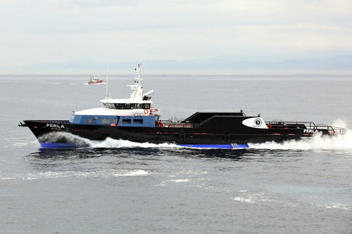 Crew transfer offshore support vessel - Perla - Armon Shipyards - high-speed