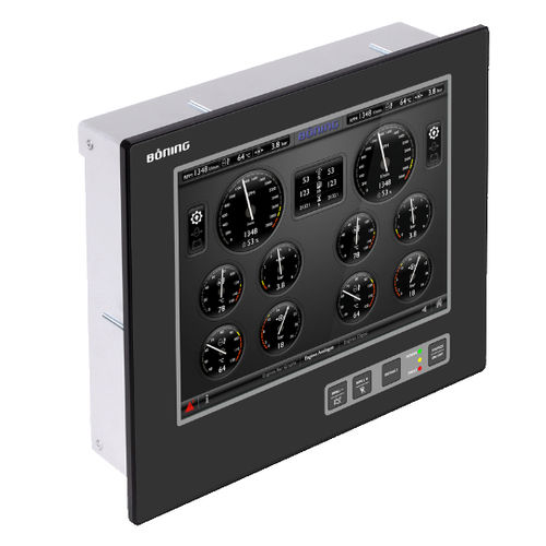 Ship display - AHD 1110 F - Böning Automationstechnologie GmbH & Co. KG - for yacht / PC / video
