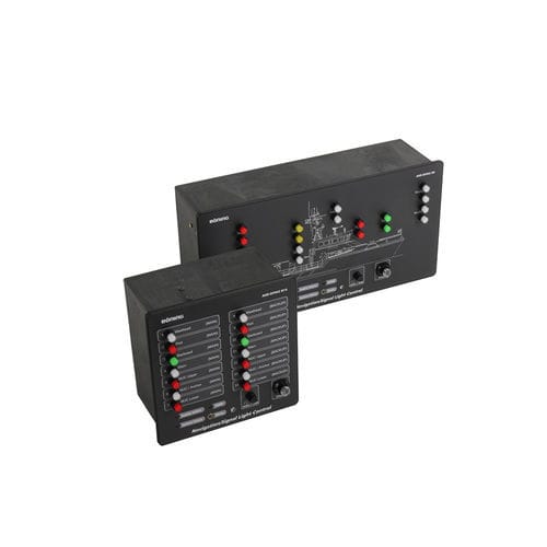 Ship monitoring and control panel - AHD-DPS02 BS - Böning Automationstechnologie GmbH & Co. KG - for yacht / alarm / custom-made
