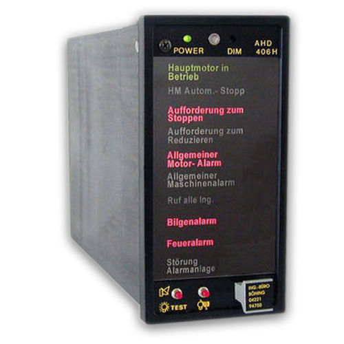 Ship indicator panel - AHD 406 H - Böning Automationstechnologie GmbH & Co. KG - for yacht / digital / system
