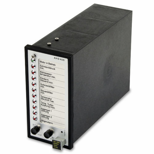Yacht monitoring and control panel - AHD 406  - Böning Automationstechnologie GmbH & Co. KG - for ships / horn / alarm