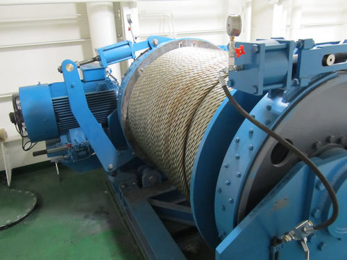 Mooring winch - C.M.T - for ships / towing / anchor
