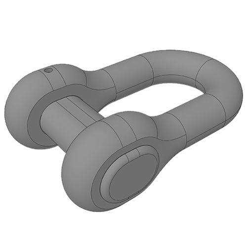 Straight shackle for ships Damen Anchor & Chain Factory (AKF