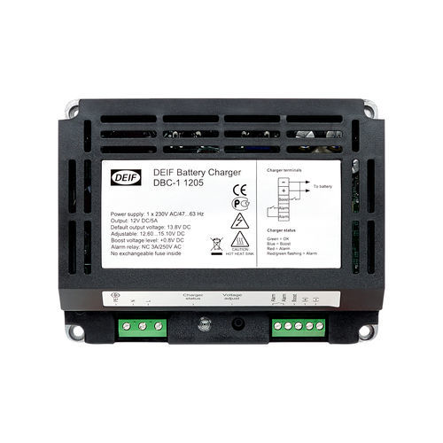 Battery charger - DBC-1 - DEIF - for ships