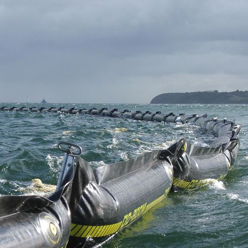 Pollution control boom - Ro-boom - Desmi - inflatable / sheltered waters