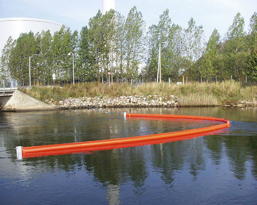Pollution control boom - Troilboom AF - Desmi - inflatable / river