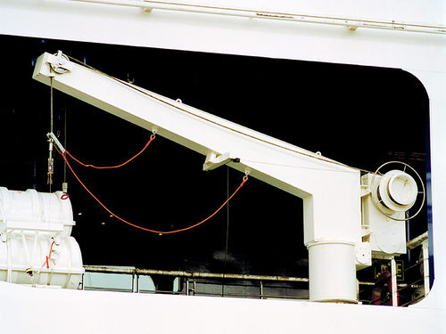 Ship davit - D-RC - d-i davit international-hische GmbH - life raft / hydraulic