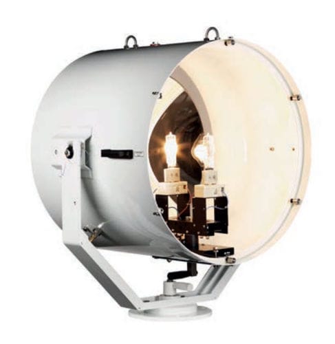 Search floodlight - ORION - Dose - for ships / halogen / aluminum