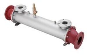 Shell and tube heat exchanger - E. J. Bowman - for ships / exhaust gas