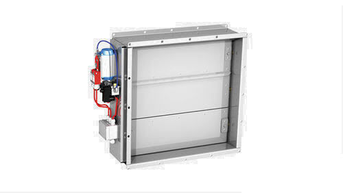Balancing airflow damper - UTG - Halton Marine - shut-off / for ships