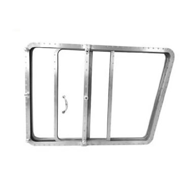 Ship window - IDE Marine - sliding / trapezoidal / glass