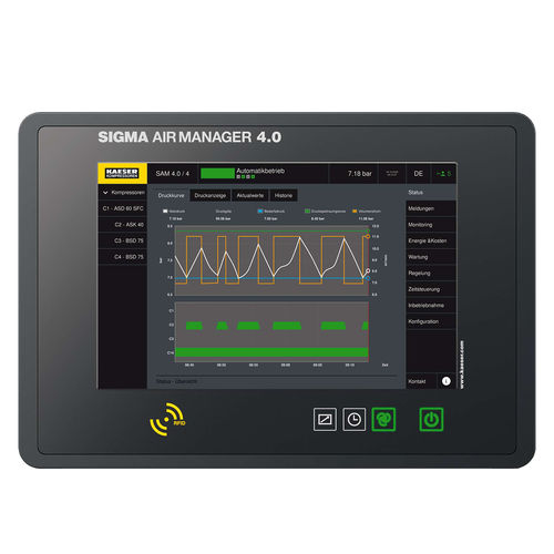 Ship monitoring and control system - SIGMA AIR MANAGER 4.0 - KAESER KOMPRESSOREN