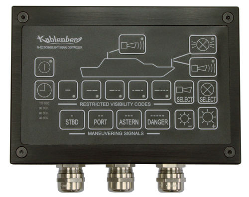 Ship control panel - M-522  - KAHLENBERG INDUSTRIES - horn / with timer