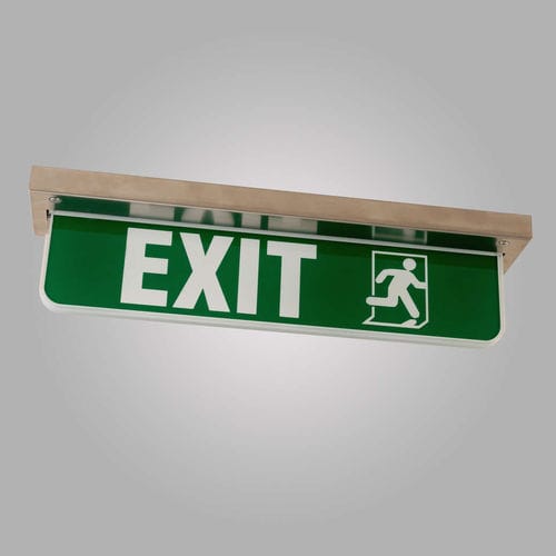 Ship emergency exit sign HL25 LightPartner Lichtsysteme
