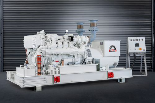 Diesel generator set - Lindenberg-Anlagen - for ships / auxiliary