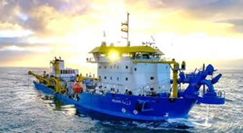 Trailing suction hopper dredger special vessel - ARZANA - Royal IHC