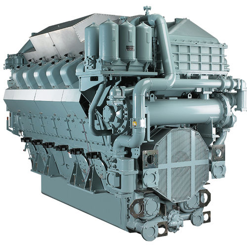 Inboard engine - S12U-MPTK - Mitsubishi Equipment Europe - propulsion / diesel / professional vessel