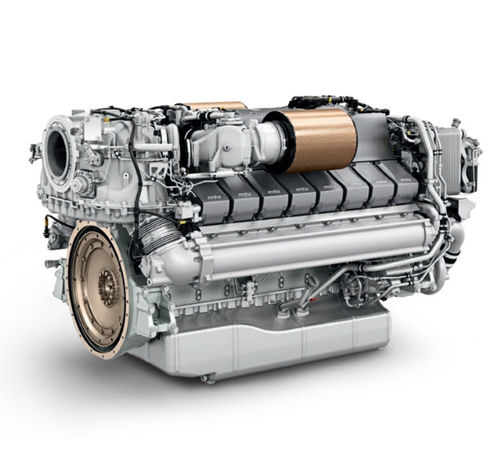 Inboard engine - Series 2000 M96 / M96L - MTU - propulsion / diesel / commercial