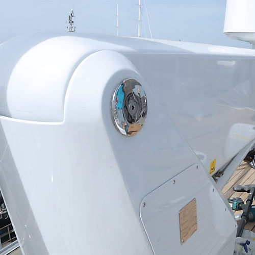 Rescue boat davit - Tecnimpianti SPA - raft / hydraulic / gravity