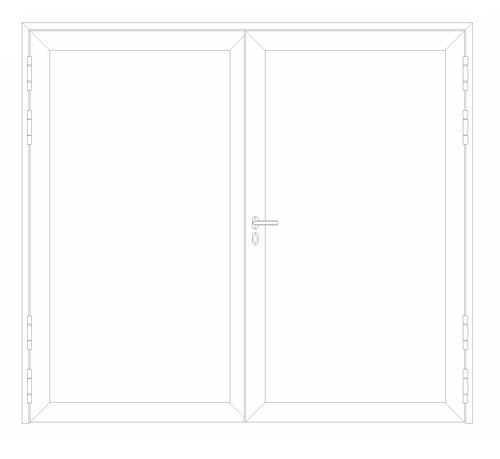 Ship door - Pocadel Oy, - side-hinged / double / A60