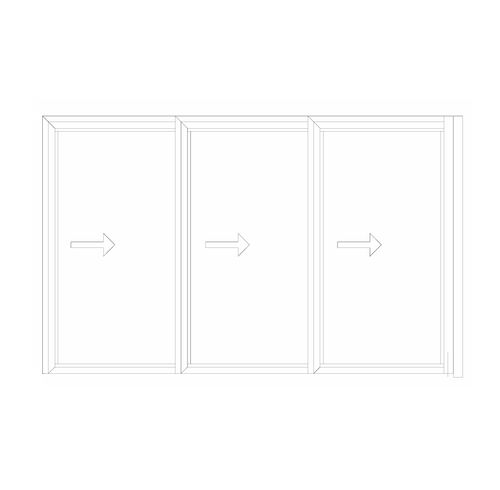 Ship door - Tandem - Pocadel Oy, - sliding / interior / A60