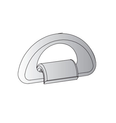 Container lashing ring - DR-50 - SEC Bremen - D / metal