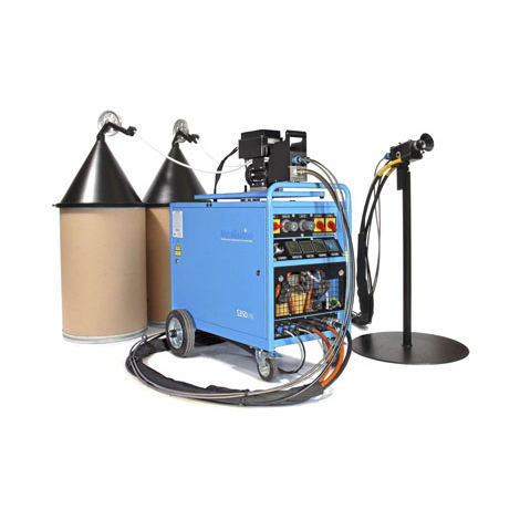 Simultaneous spraying machine - Arc - Straaltechniek International - for shipyards