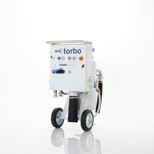 Shipyard sandblasting machine - torbo M - torbo - mobile