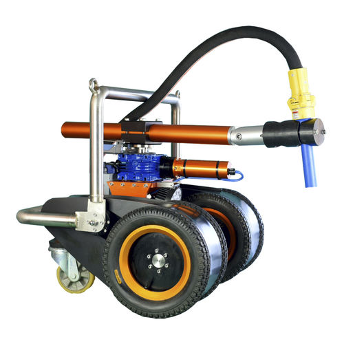 Shipyard sandblasting machine - TorboMate - torbo - mobile