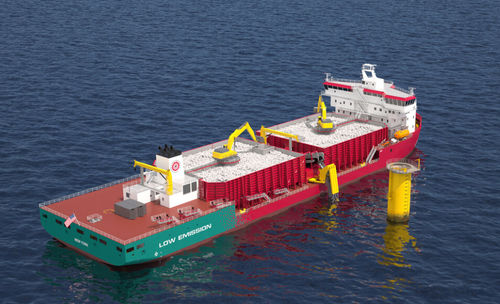 Dredge special vessel - Acadia - ULSTEIN - American Bureau of Shipping