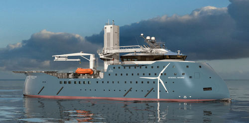 Wind farm offshore support vessel - JPM TBN II - ULSTEIN