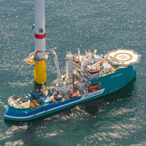 Wind farm offshore support vessel - Acta Centaurus - ULSTEIN