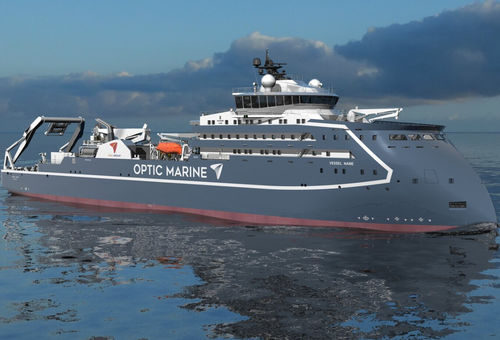 Cable special vessel - OMS TBN II - ULSTEIN - hydrographic survey / hybrid