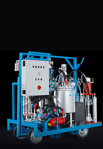 Two-component paint spraying machine - DUOMIX 333PFP - WIWA Wilhelm Wagner - for shipyards