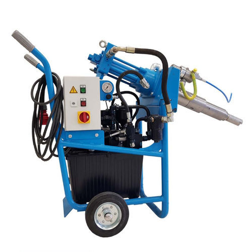 Mobile paint spraying machine WIWA HYDRO PX E series WIWA Wilhelm Wagner for shipyards