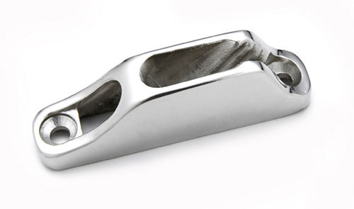 Sailboat clamcleat - S11768(B)-82 - YCH Ind. Corp. - with guide / stainless steel