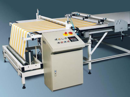 Rotary-knife cutting table - STORES - SODIFA ESCA - ultrasonic