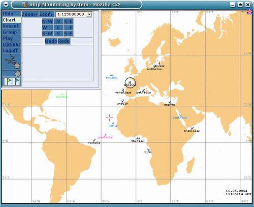 Monitoring software - FLEET-DEQ - NAUDEQ - tracking / for ships