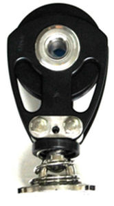 Single block - 1005 - Admiral Marine Equipment - with hasp/spring / with ball bearing / for sailing yachts