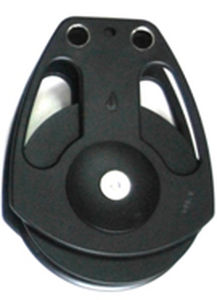 Single block - 1307 - Admiral Marine Equipment - with ball bearing / max. rope ø 22 mm / for sailing yachts