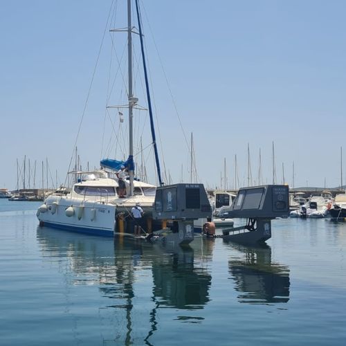 Handling trailer - BL50MA CROC - BOAT LIFT - launching / for boat / amphibious