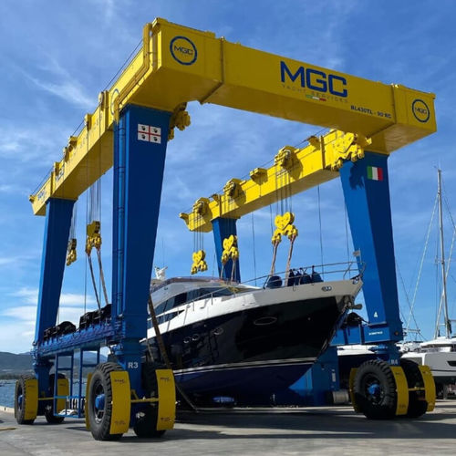 Remotely controlled travel lift - BL430TL-90°RC - BOAT LIFT - for heavy loads / lifting