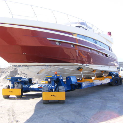 Heavy-duty handling trailer - BL70M - BOAT LIFT - for boat / for shipyards / tandem
