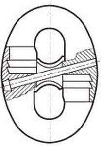 Kenter shackle for ships - Sotra Marine Produkter - anchor chain / forged