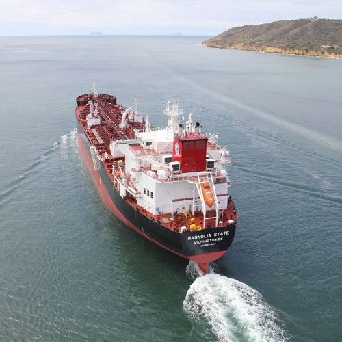 Oil tanker cargo ship - APT - General Dynamics NASSCO