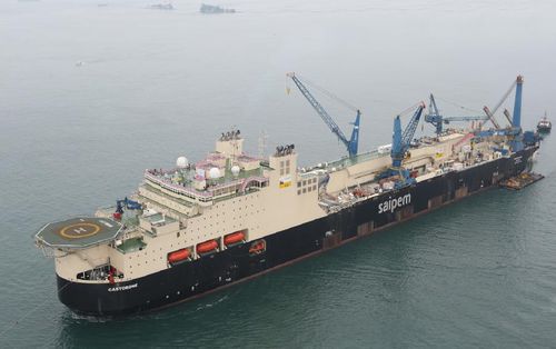Offshore service vessel crane - Huisman - for decks