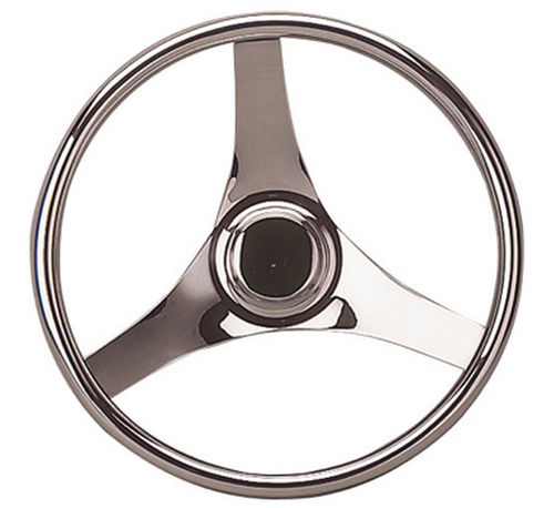 Stainless steel power boat steering wheel - Sea-Dog Line