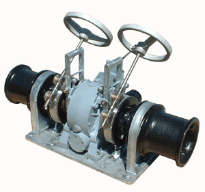 Ship winch - Spencer Carter - anchor / hydraulic drive / single-drum