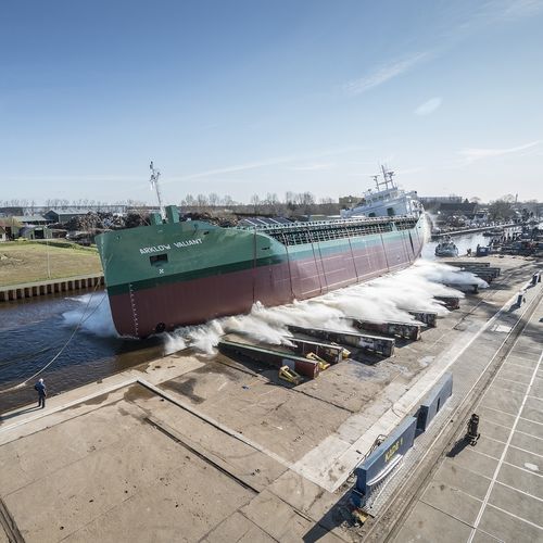 Mini-bulker cargo ship - Arklow Valiant - Royal Bodewes